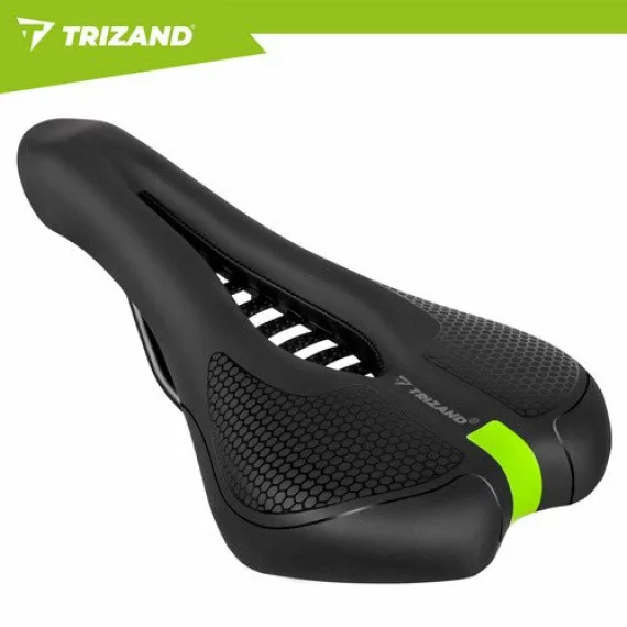Sa de Bicicleta Trizand 28x14 cm – Confortabil, Capitonat, Negru