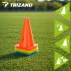 Set 10 conuri colorate, inaltime 23 cm, Trizand Training Cones
