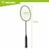 Set Badminton Trizand 8 Piese – 4 Rachete, 3 Fluturasi, Husa de Transport
