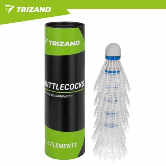 Set Badminton Trizand 9 Piese – 2 Rachete, 6 Fluturasi, Husa de Transport