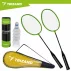 Set Badminton Trizand 9 Piese – 2 Rachete, 6 Fluturasi, Husa de Transport
