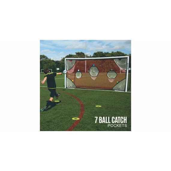 Plasa de antrenament Quickplay Target Net  pentru suturi destinata portii futsal 3 x 2 m
