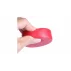 Puc de hochei din spuma pentru incepatori, Merco Foam Puck soft, rosu