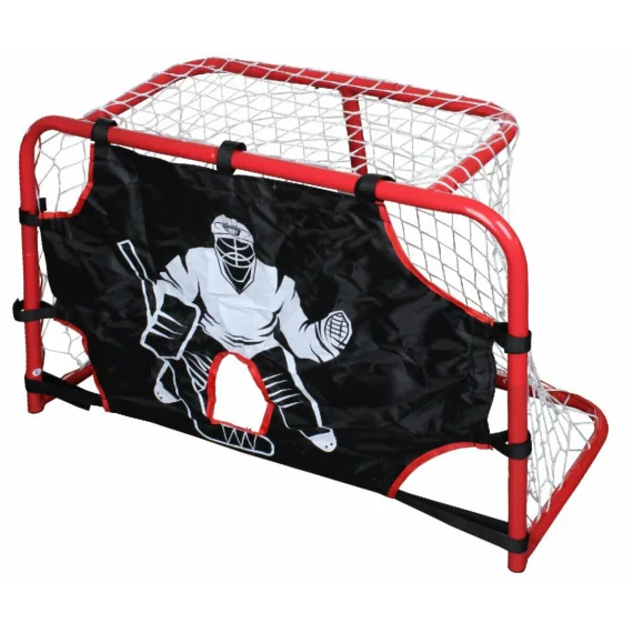 Mini poarta de hochei pentru copii, Merco Mini Goal Kid, 75 x 50 x 35 cm