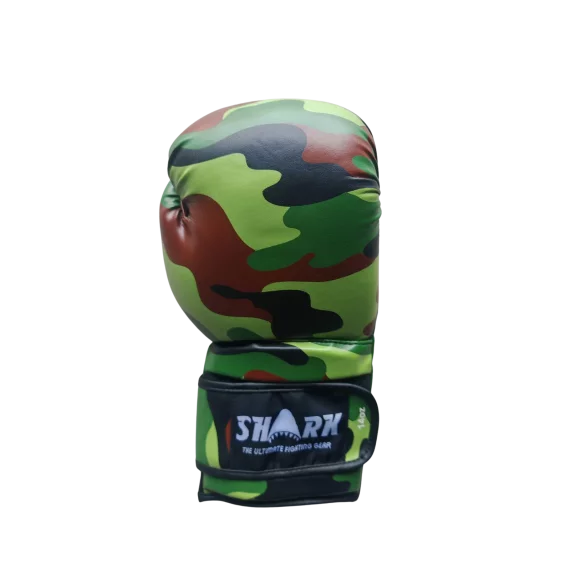Manusi Box Shark Camo Verde 14oz - Manusi Box si MMA Camuflaj Militar Antrenament si Sparring