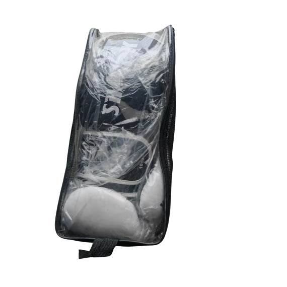 Manusi Box Shark Negru cu Alb 10oz - Manusi Box si MMA Piele Premium, Antrenament si Competitie
