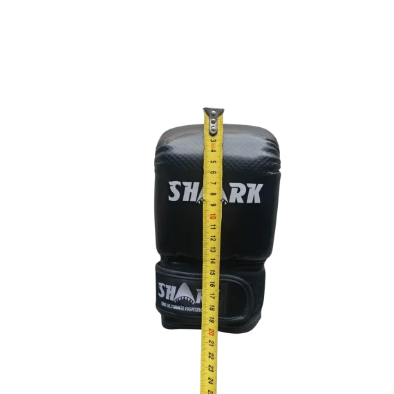 Manusi Sac Box Shark Negre Marime M - Manusi Bag Gloves pentru Sac de Box, Antrenament Box, Kickbox si MMA