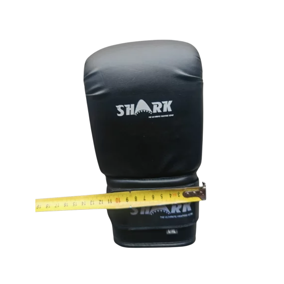 Manusi Sac Box Shark Negru cu Alb Marime L/XL - Manusi Bag Gloves pentru Sac de Box, Antrenament Box, Kickbox si MMA