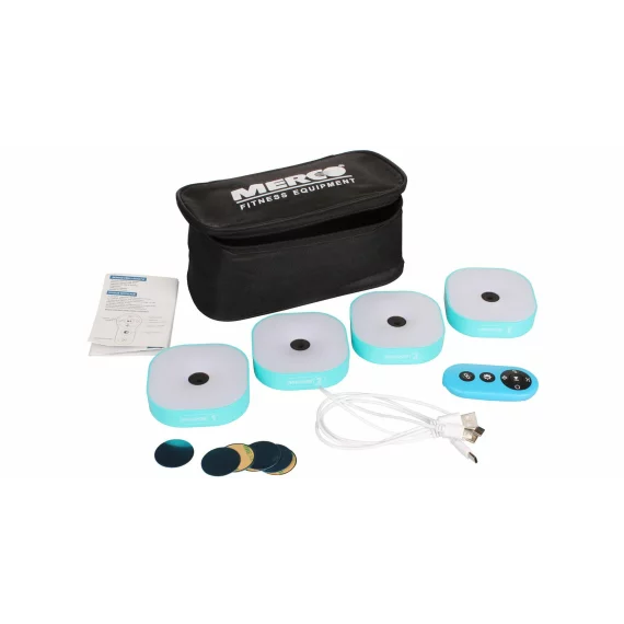Set 4 lumini inteligente pentru antrenament agilitate, reflexe, viteze, ideal pentru sportivi, Merco Reaction Light 4