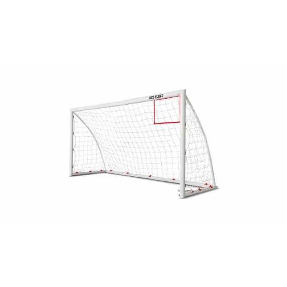 Poarta de fotbal PVC Goal 180 Net Playz, 240 x 122 x 90 cm