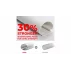Poarta de fotbal PVC Goal 180 Net Playz, 240 x 122 x 90 cm