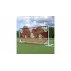 Plasa de antrenament pentru suturi destinata portilor de fotbal cu dimensiunile de 16 x 7 FT (4,88 x 2,13 m) 7 zone de tintire