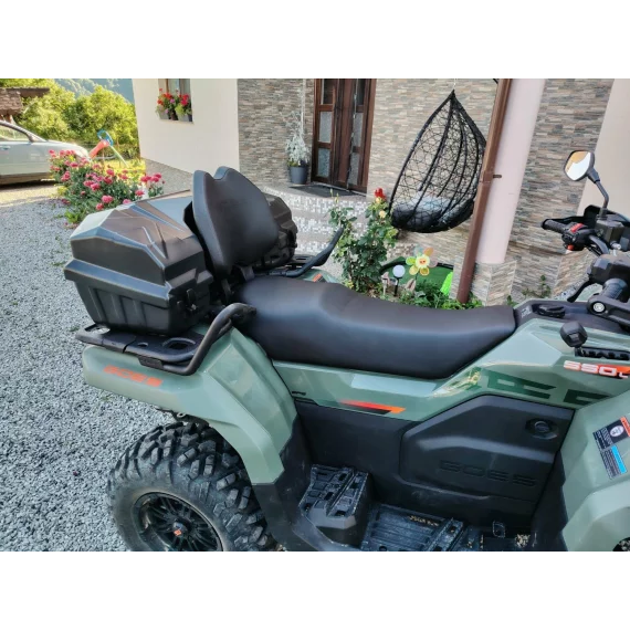 Cutie depozitare / lada pentru ATV, GMA G18, volum 100 litri, dimensiuni 97 x 54 x 36 cm, negru