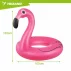 Colac gonflabil pentru piscina sau mare, Trizand Flamingo, diametru 102cm, inaltime 102 cm