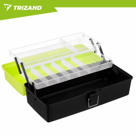 Cutie depozitare pentru pescuit sau obiecte mici, Trizand Fishing Tackle Box, dimensiune 33 × 16 × 13 cm