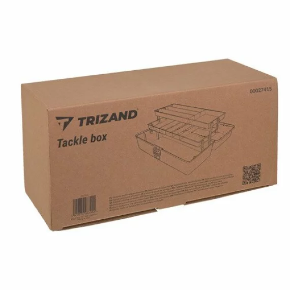 Cutie depozitare pentru pescuit sau obiecte mici, Trizand Fishing Tackle Box, dimensiune 33 × 16 × 13 cm