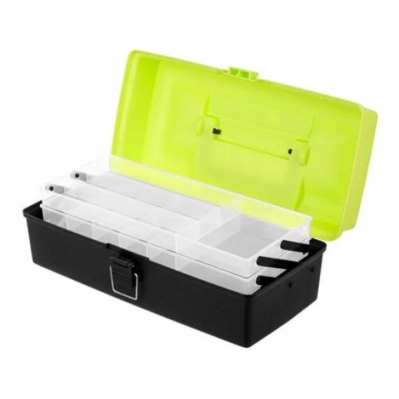 Cutie depozitare pentru pescuit sau obiecte mici, Trizand Fishing Tackle Box, dimensiune 33 × 16 × 13 cm