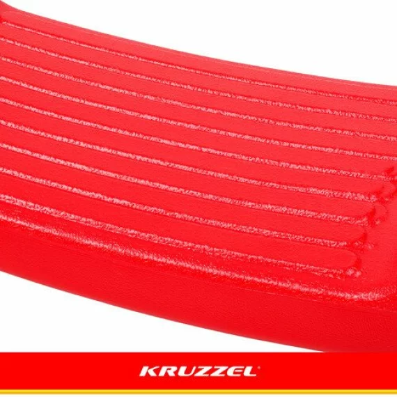 Leagan copii pentru curte si casa Kruzzel franghii reglabile, culoare rosu