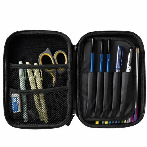 Penar scolar Maaleo Folding pencil case, dimensiuni 23 x 15.5 x 4 cm (continutul nu este inclus)