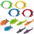 Set jucarii scufundari piscina 30 piese Kruzzel Diving set