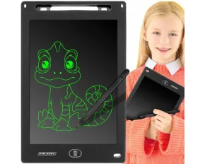 Tableta grafica pentru desen destinata copiilor, Kruzzel Drawing, 12 inch