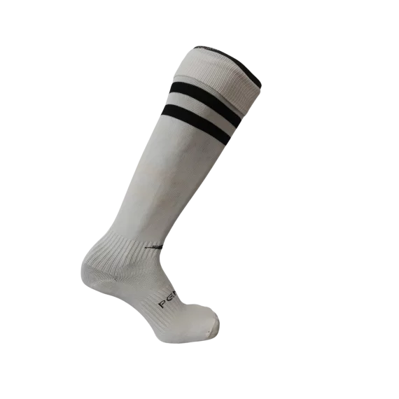 Jambiere fotbal pentru adulti si copii, unisex, Penalty BR 70, alb