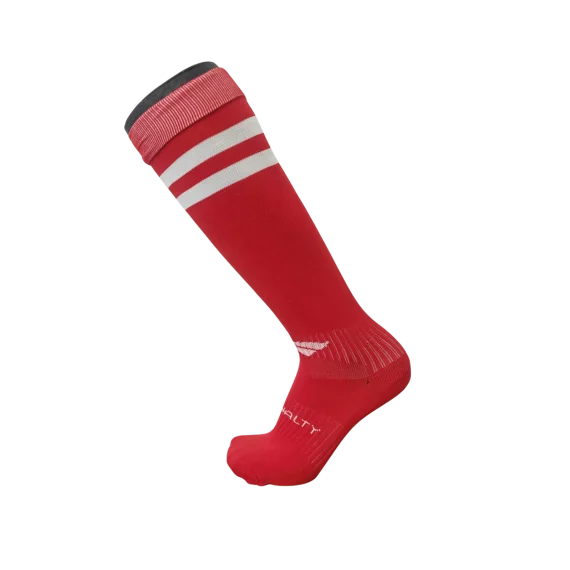 Jambiere fotbal pentru adulti si copii, unisex, Penalty BR 70, rosu