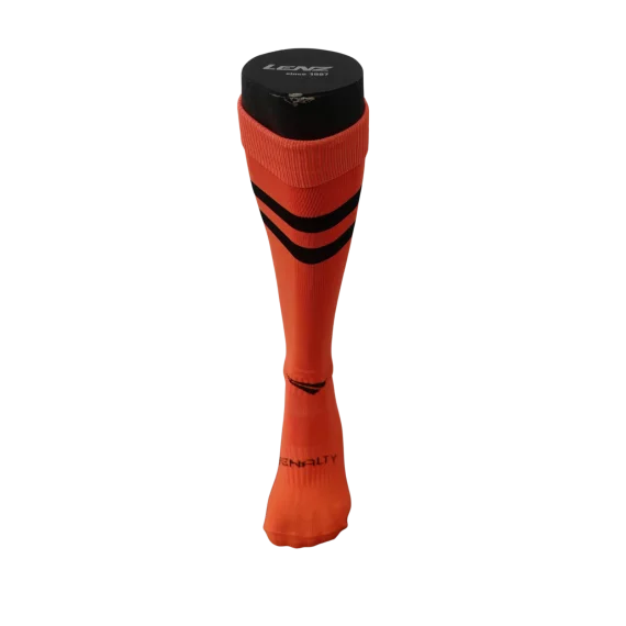 Jambiere fotbal pentru adulti si copii, unisex, Penalty BR 70, Fluo Orange