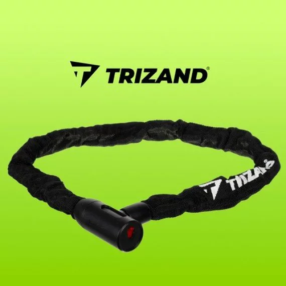 Antifurt Bicicleta Tip Lant Trizand 24028 90 cm cu Cheie Protectie Otel Inoxidabil