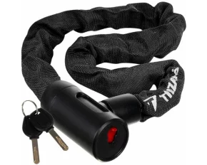 Antifurt Bicicleta Tip Lant Trizand 24028 90 cm cu Cheie Protectie Otel Inoxidabil