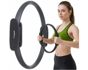 Cerc Pilates Trizand 26848 38 cm pentru Fitness, Yoga si Recuperare Medicala