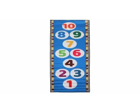 Covoras de sarituri pentru copii, Blue Jumping Game 160 x 80 cm