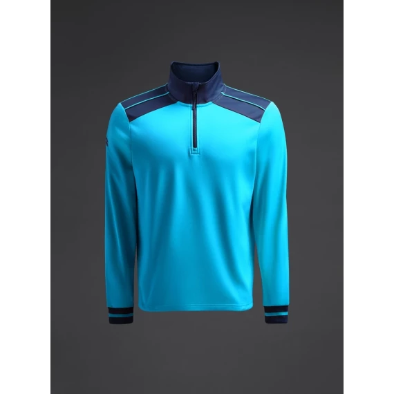 Hanorac Ishi Turcoaz fluor/Navy Blue