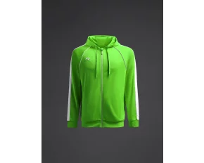 Jacheta Afiki Fluor verde/alb