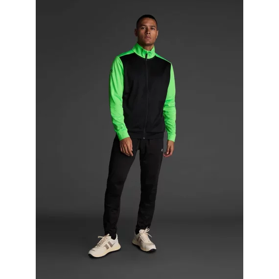 Jacheta Saba Negru/Fluor verde