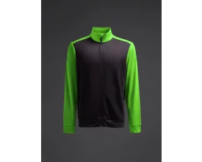 Jacheta Saba Negru/Fluor verde