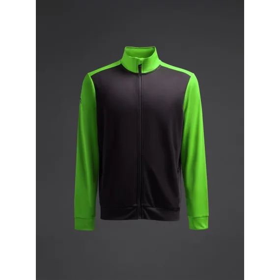 Jacheta Saba Negru/Fluor verde