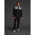 Palton captusit Kanzu Negru / Gri deschis
