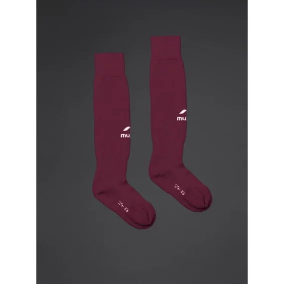 Sosete sport inalte Soksi Burgundy