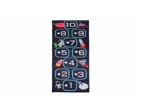 Covoras de sarituri Space Jumping Game pentru copii, 180 x 80 cm