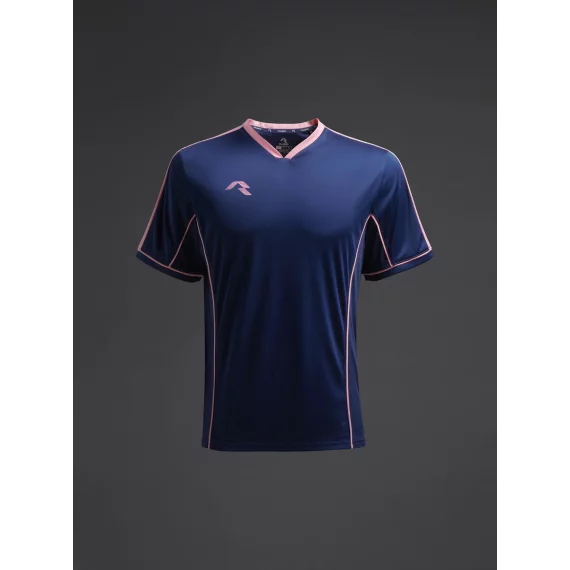 Tricou Afiki Albastru marin / roz guma