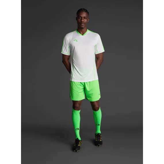 Tricou Afiki Alb/Fluor verde