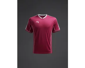 Tricou Afiki Burgundia/alb