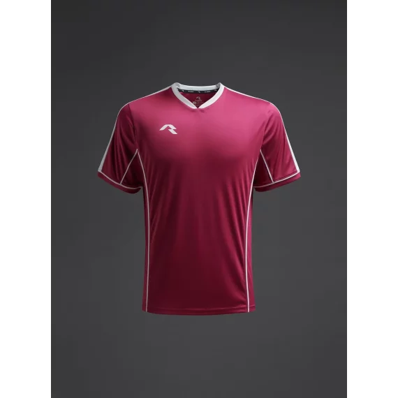 Tricou Afiki Burgundia/alb