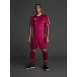 Tricou Afiki Burgundia/alb