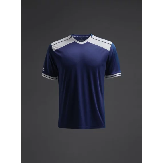 Tricou Ishi Alb/marin