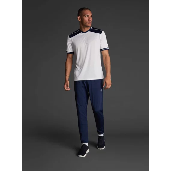 Tricou Ishi Alb/Navy Blue