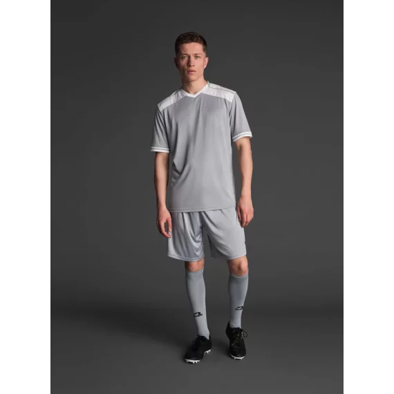 Tricou Ishi Gri deschis/alb