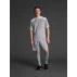 Tricou Ishi Gri deschis/alb