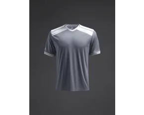Tricou Ishi Gri deschis/alb